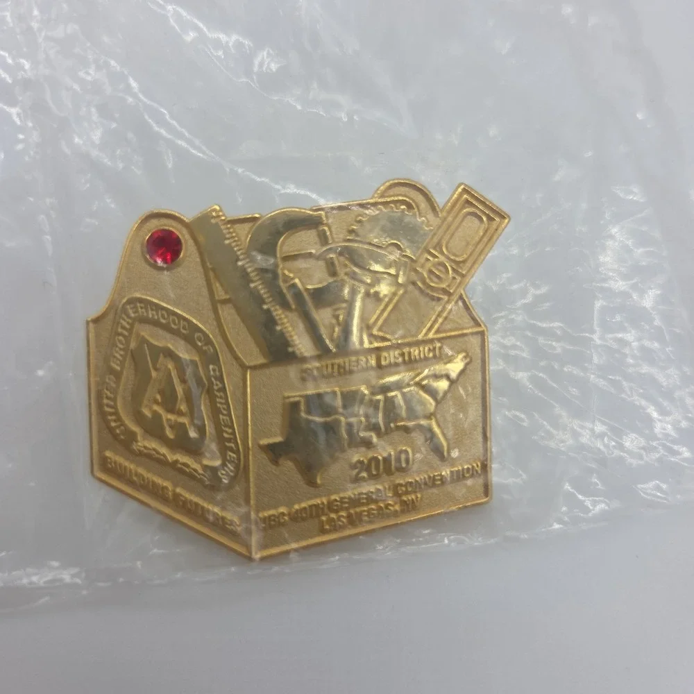 2010 Southern District UBC 40th General Convention Pins-Set Of 2